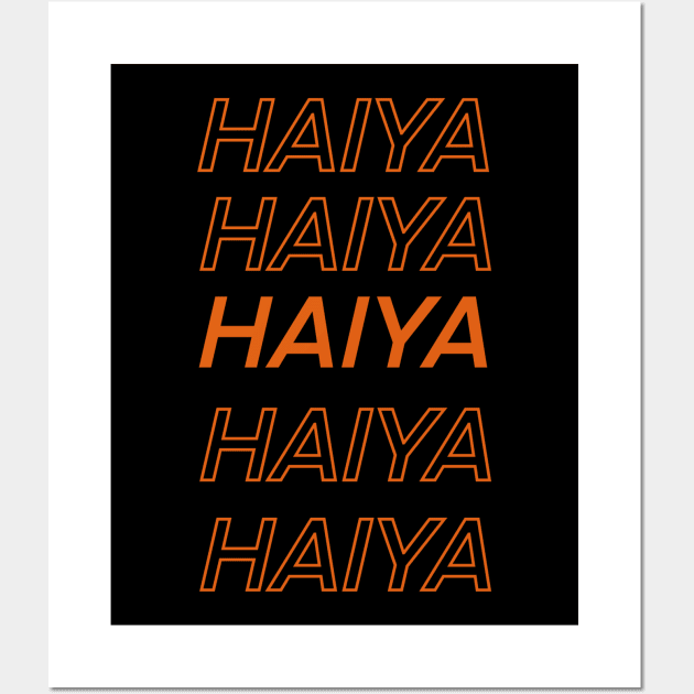 HAIYA MEME Wall Art by TSHIRT PLACE